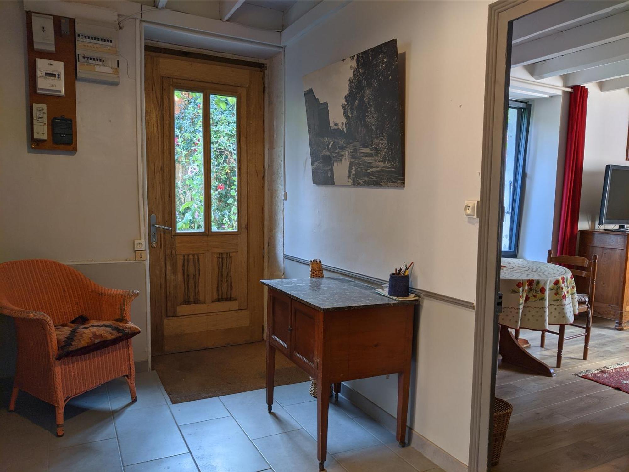 Les Volets Bleus Villa Arçais Екстериор снимка