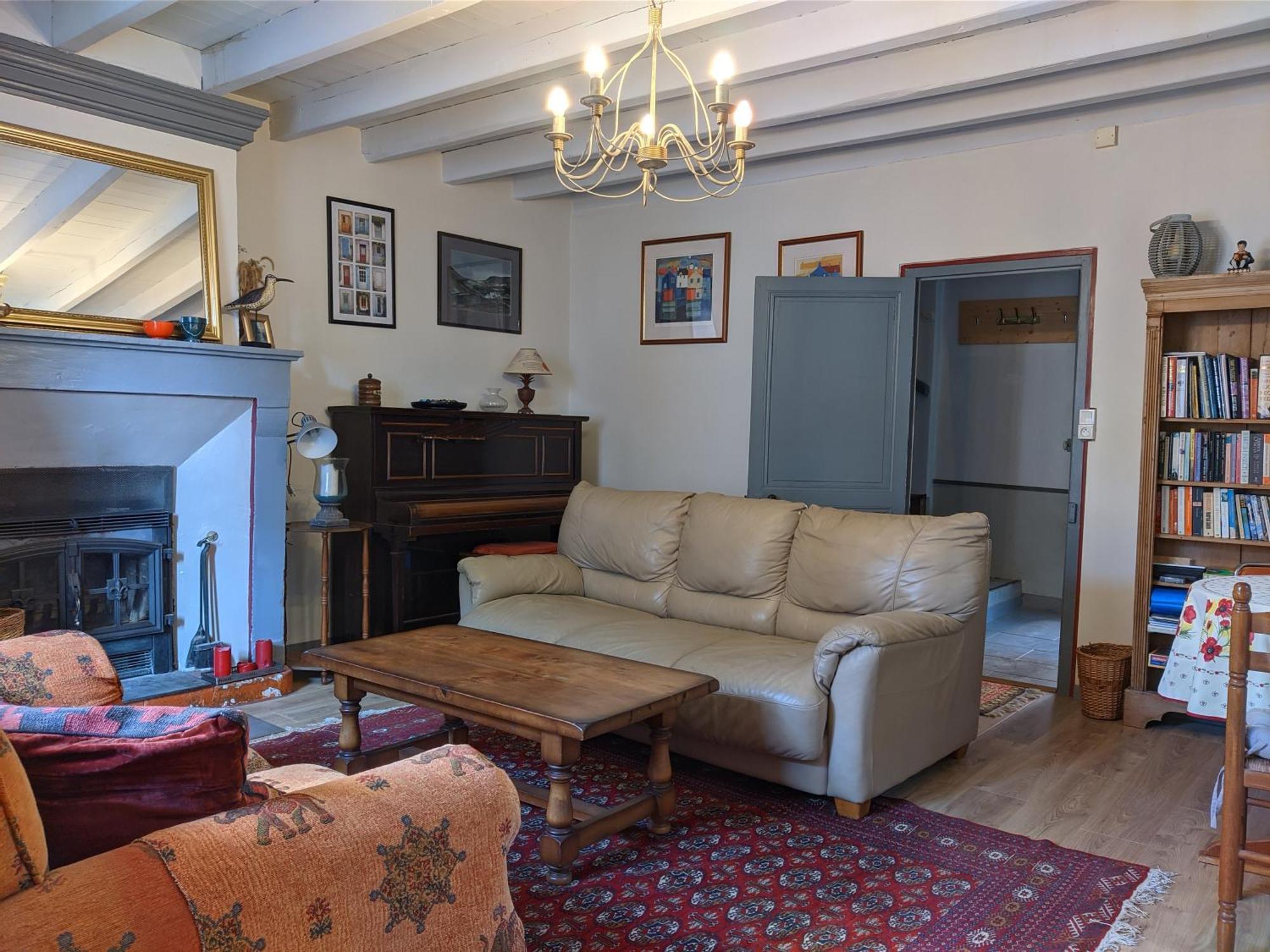 Les Volets Bleus Villa Arçais Екстериор снимка