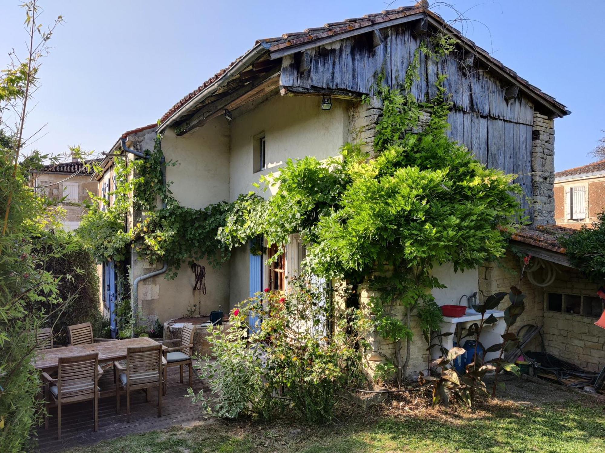 Les Volets Bleus Villa Arçais Екстериор снимка